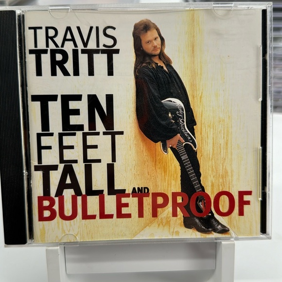 Travis Tritt - Ten Feet Tall And Bulletproof on CD - Picture 1 of 5